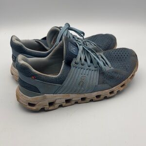 On Cloud  Women’s Light Blue Slip on Athletic Shoes 8M- casual- spring- style